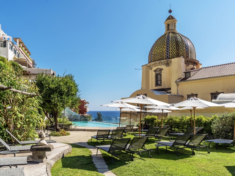 Hotel Palazzo Murat mejor hotel de lujo en Positano balneario romántico