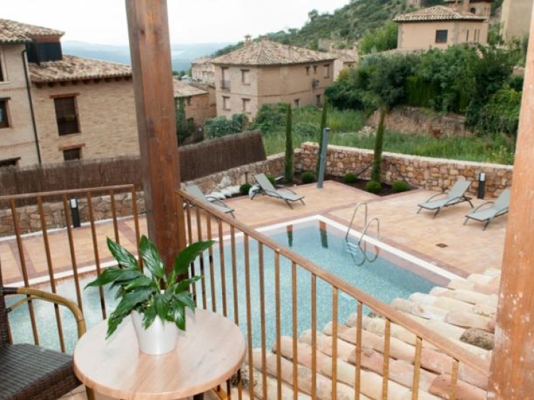 Villa de Alquezar Huesca Aragón España Hotel con encanto Romántico 