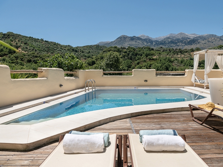 Verekinthos Villas mejor casa boutique en alquiler en gerolakos Chania- Krete