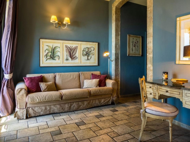hotel  de lujo y romantico Villa Carlotta en sicilia 