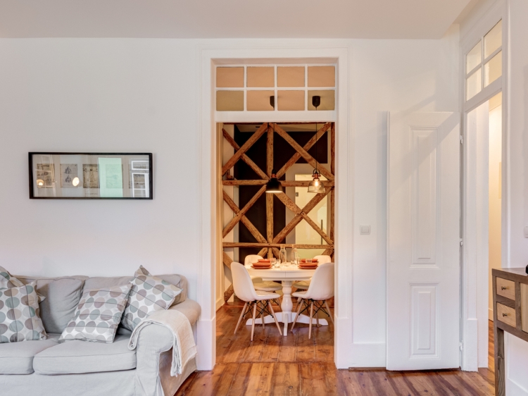 Apartamento de desenõ con encanto Casco Antiguo Baixa Chiado Lisboa Portugal