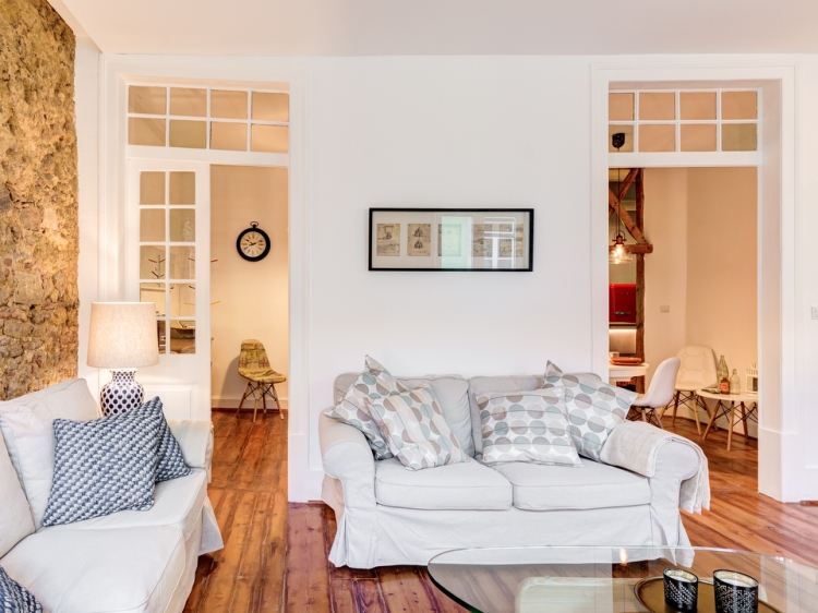 Apartamento de desenõ con encanto Casco Antiguo Baixa Chiado Lisboa Portugal
