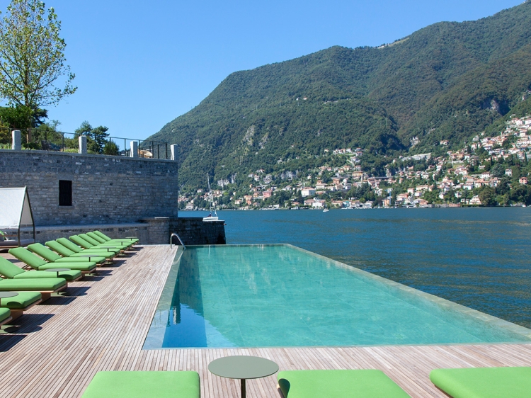 il Sereno Hotel con encanto en el lago como boutique