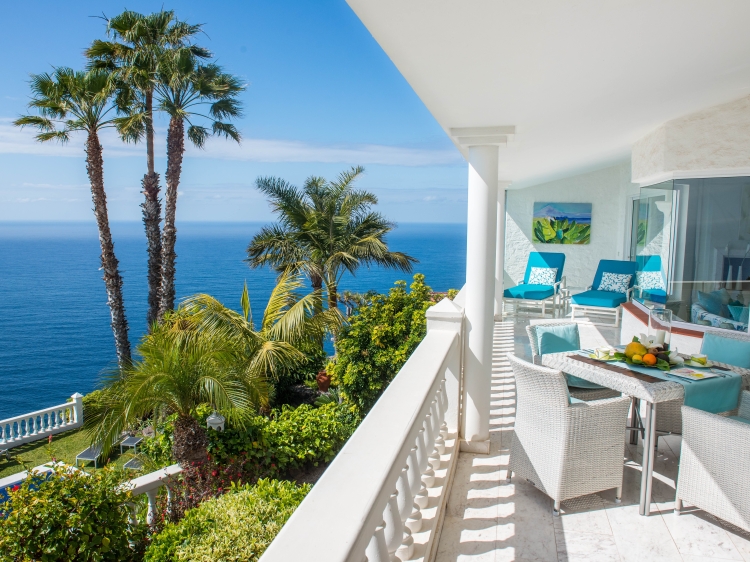 Jardin de la Paz mejor hotel de lujo cfrente al mar con encanto y romantico en Tenerife