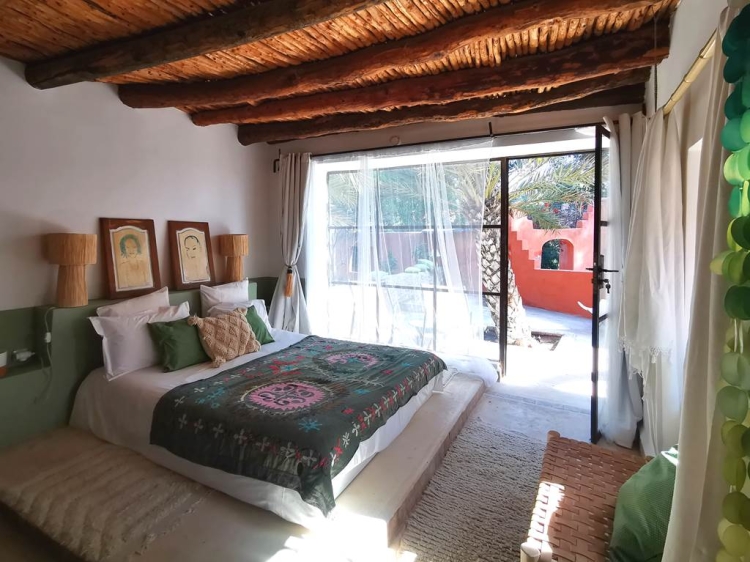 Riad Baoussala hotel boutique en Essouira en el campo muy romántico