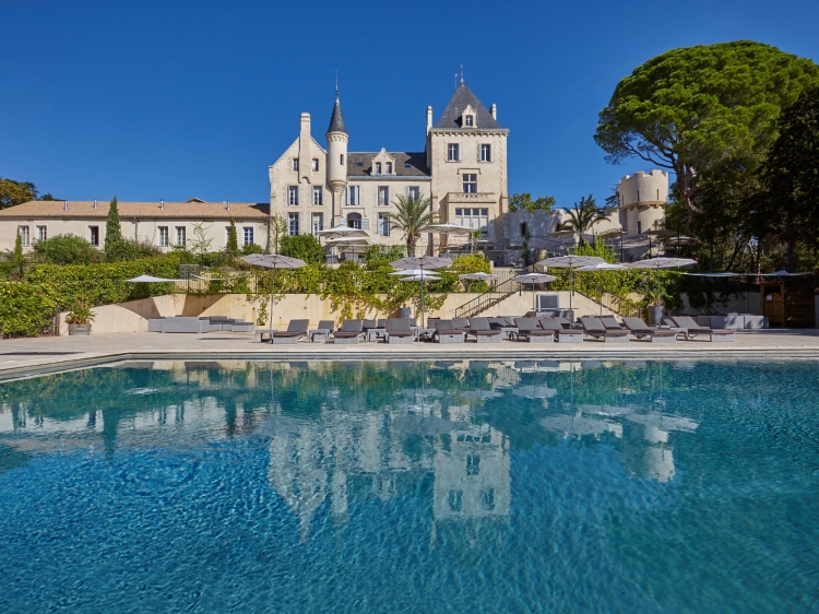 CHATEAU LES CARRASSES con encanto boutique romantico b&b