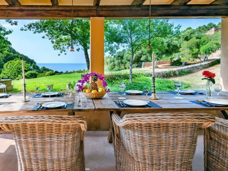 Finca EcoLuxe Playa Valldemossa self-catering villa para alquilar rural en mallorca