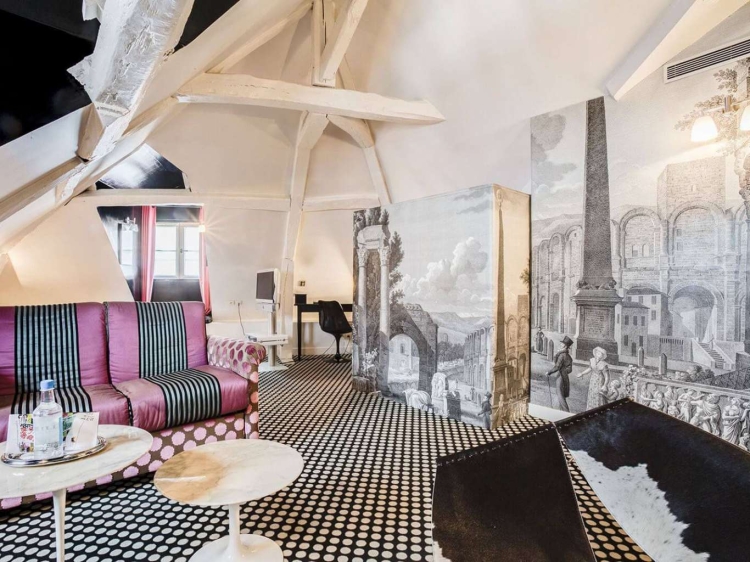 Hotel du Petit Moulin Paris boutique con encanto pequeño