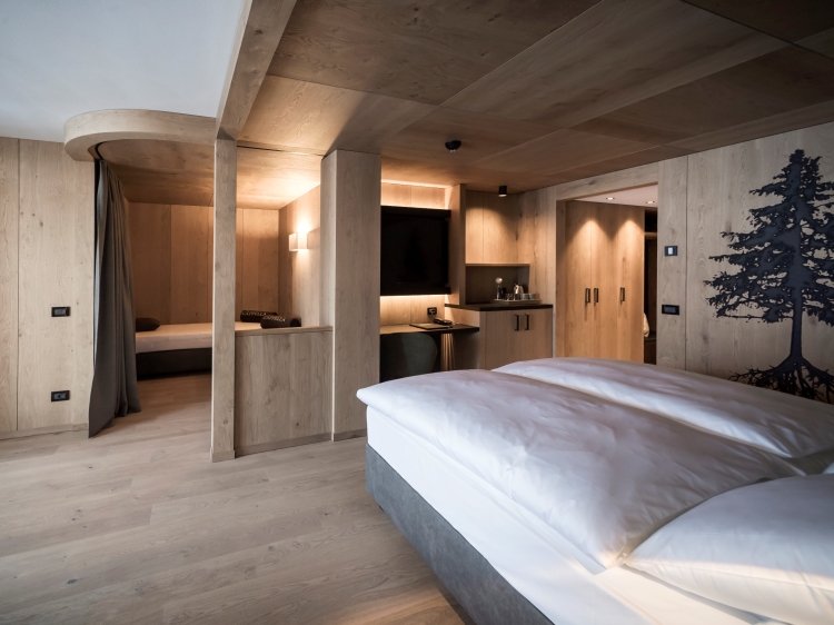 Hotel Cappella Tirol del Sur Charme Hotel de diseño de montaña Vista impresionante Sauna
