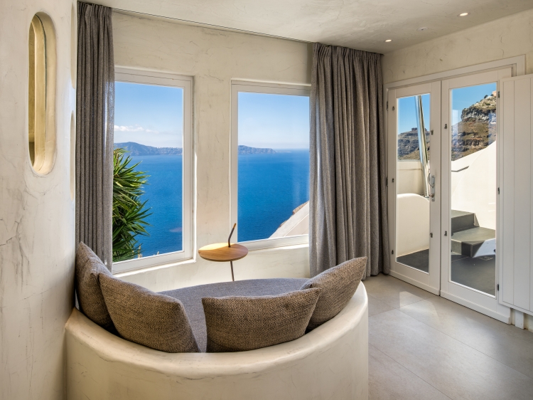 pequeño hotel de lujo en Grecia