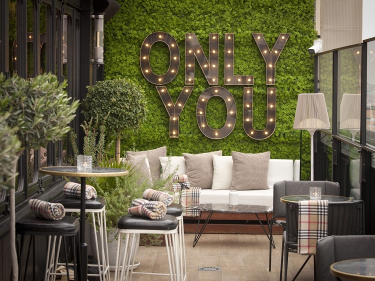 Only YOU Hotel Atocha Madrid hotel  boutique terraza hotel con encanto