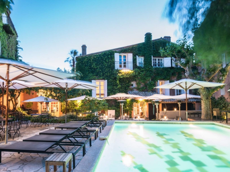 hotel le yaca Saint Tropez b&b lujo con encanto