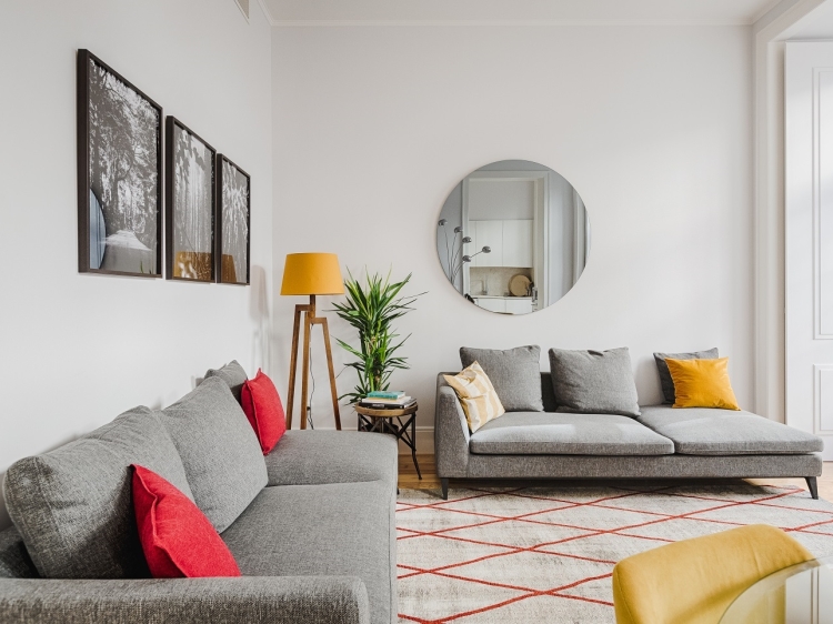 Architectural Apartment en Baixa Lisbon apartamento boutique con mucho encanto