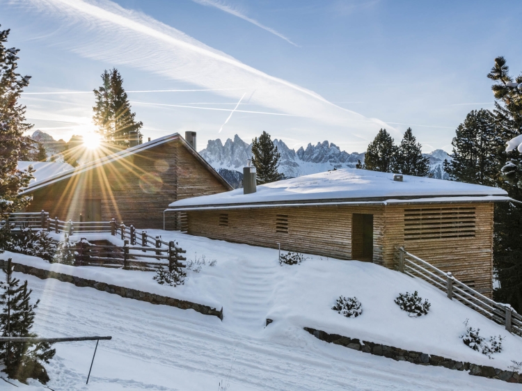 Escapada Odles Lodge Semperbau Italia invierno excursión vacaciones en familia tirol del sur 
