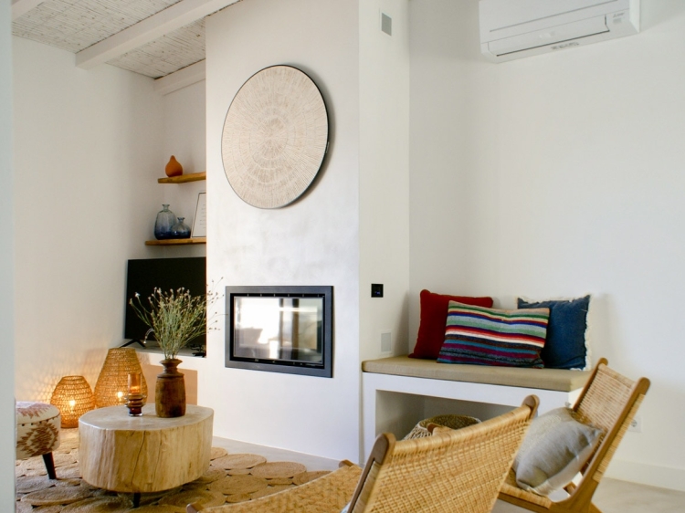 Casa para alquila r en algarve con encanto salon en santa barbara de nexe