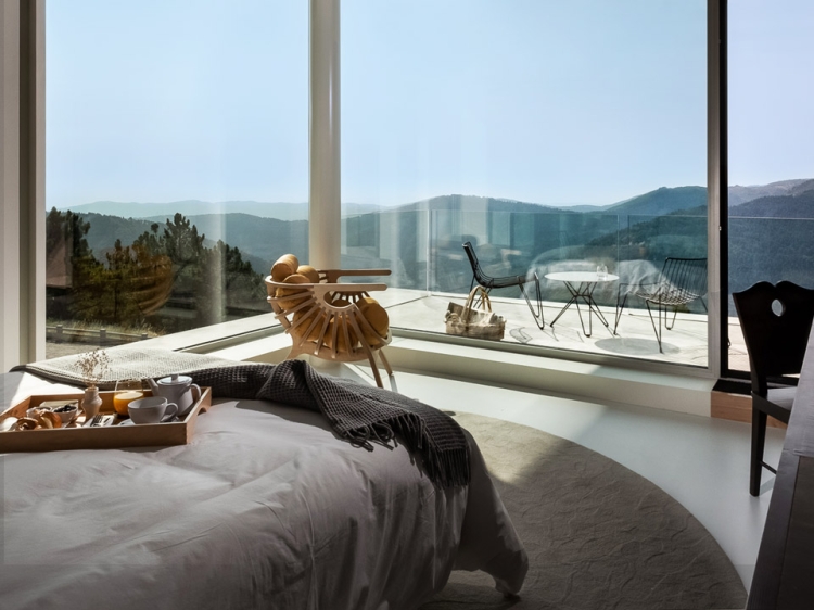 Casa de Sao Lourenco hotel Portugal Montañas de Manteignas vista asombrosa  con encanto