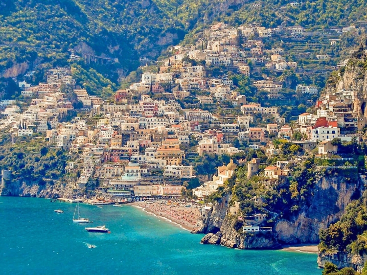 Positano Villa y casa de vacaciones para alquilar lujo romántico frente al mar