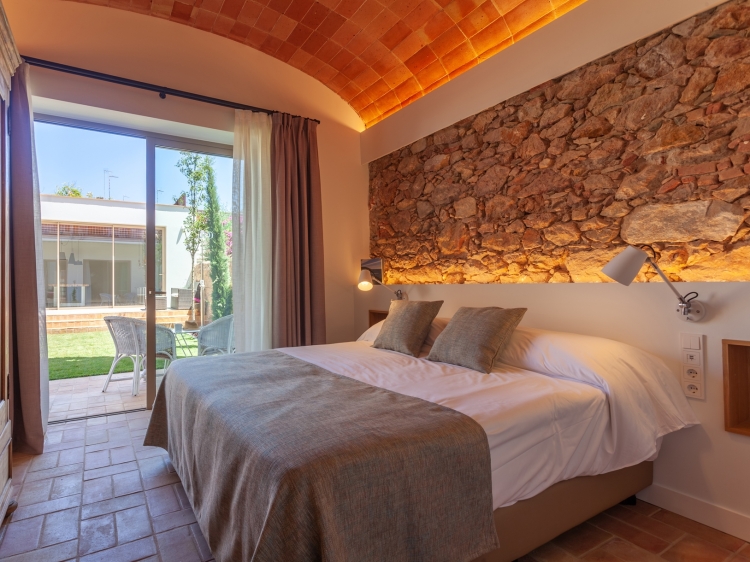 Hotel Can Liret Palafrugell España piscina privada alojamiento de vacaciones