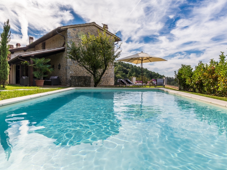 Villa La Culla encantadora villa toscana con impresionantes vistas al mar y piscina villa en alquiler Italia