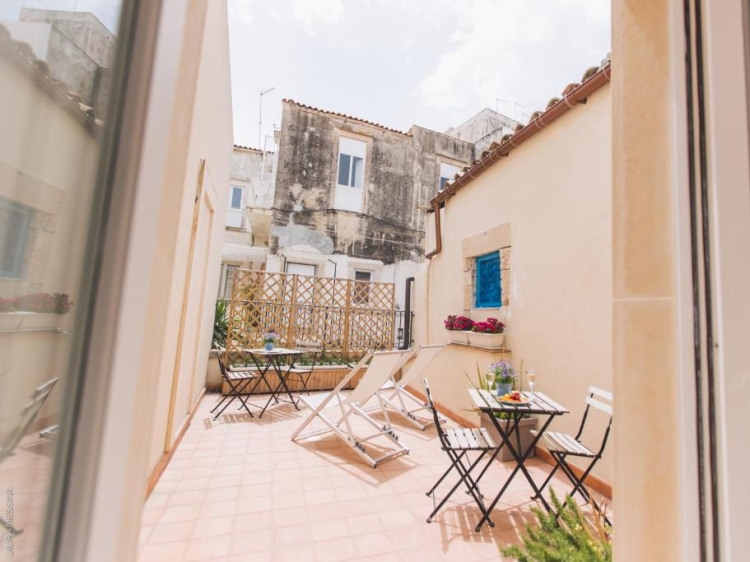 Terraza en Dimore delle Zagare Ortigia Siracusa, Sicilia