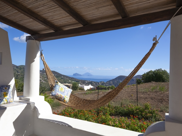 Encantadora villa con vistas al mar Islas Eolias de Lipari