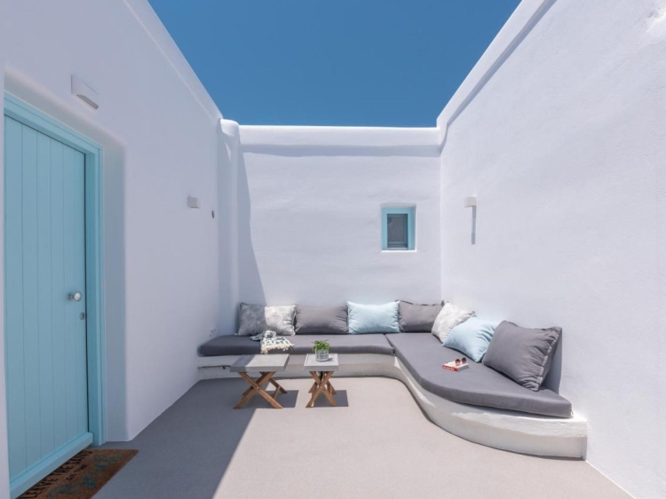 la villa del arpista azul hotel Koufonisia