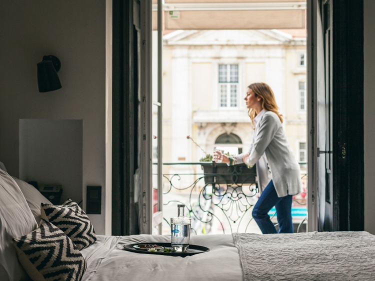 AlmaLusa Baixa/Chiado pequeño hotel en lisboa con encanto en el centro habitacion doble