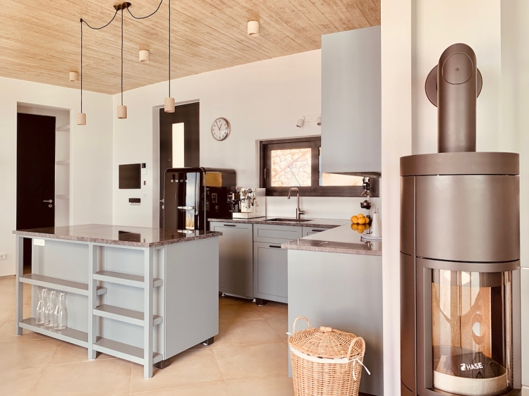 elegante villa en lefkada