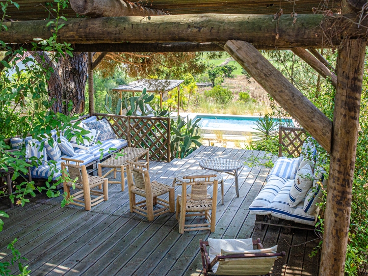 mejor villa de vacaciones con encanto en Melides Portugal en el campo 