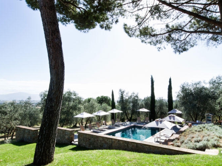 Villa Fontelunga Arezzo Toscana Hotel con encanto  boutique romantico