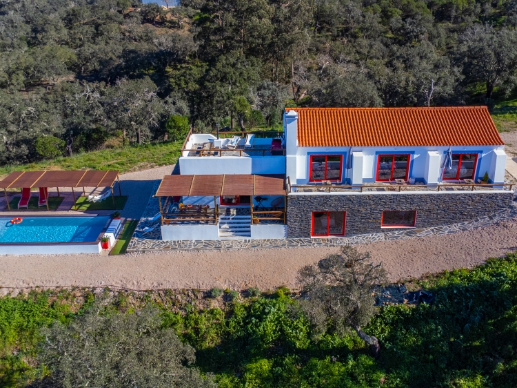 Casa Serra II casa de vacaciones en Melides comporta cerca de la playa en Portugal