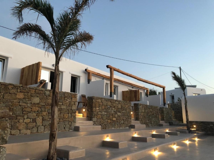 Outside Aelia Mykonos