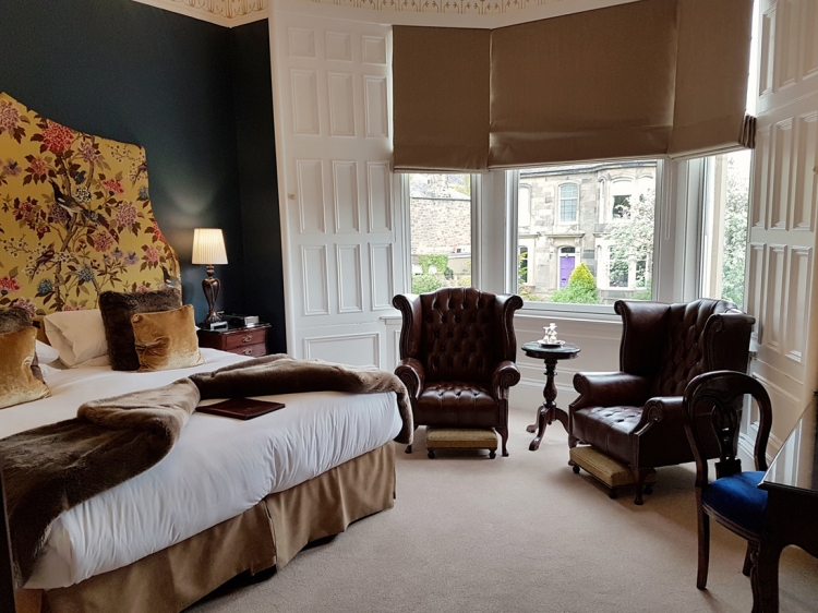 bedroom, barony house, edinburgh, secretplaces