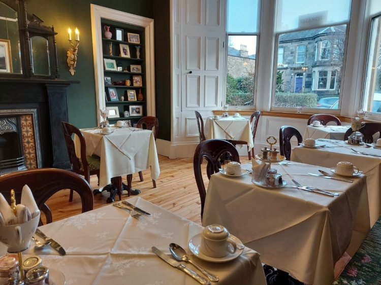 dining room, barony house, edinburgh, secretplaces