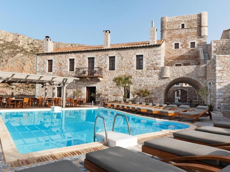 Kyrimai Hotel Greek Greece Hotel Seaside Terrace Pool