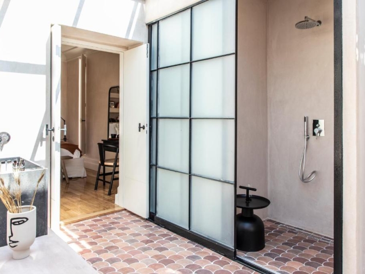bathroom, monsieur didot hotel, athens, secretplaces