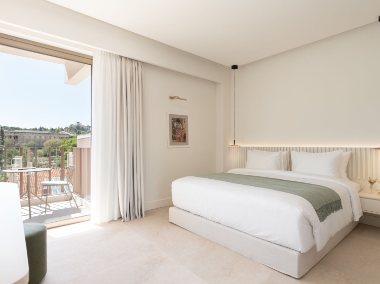 bedroom, altar suites, athens, greece, secretplaces