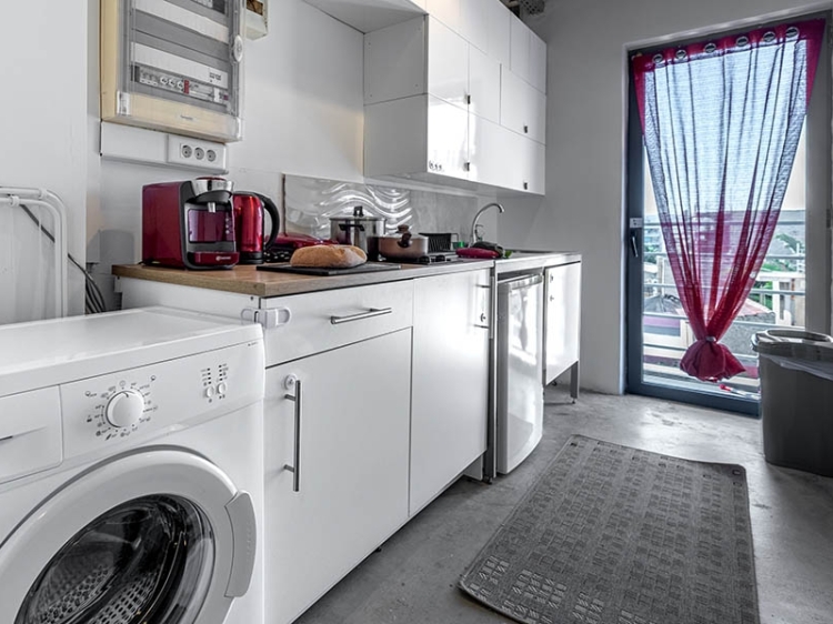 kittchen equipped, with view, ceramus apartments gazi views, greece, secretplaces
