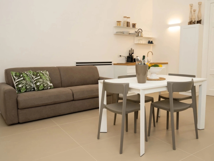CSA - Corte Sant'Angelo - Suite Monopoli Bari. Hotel con encanto en Bari. Habitación con cocina americana. Los mejores hoteles en el centro de Monopoli. Vacaciones en Bari. Apartamentos de vacaciones con encanto. 
