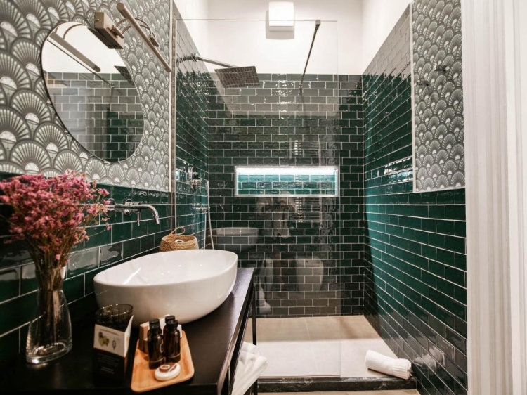 Baño elegante en el Family Affair