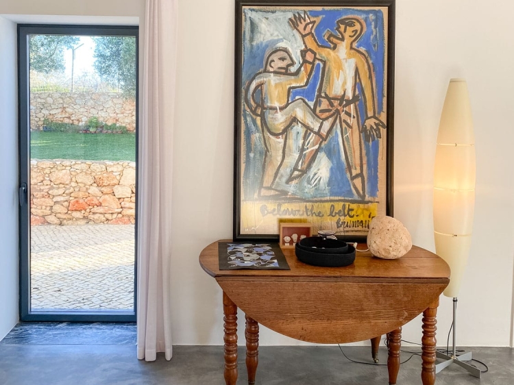 Auténtico refugio algarvío en finca privada, casa de alquiler completo con piscina compartida com dos habitaciones en Ferragudo alagrve