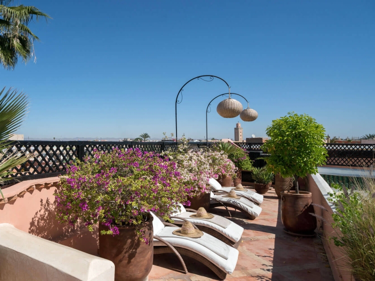 Riad L'Orangeraie con encanto hotel boutique marrakech