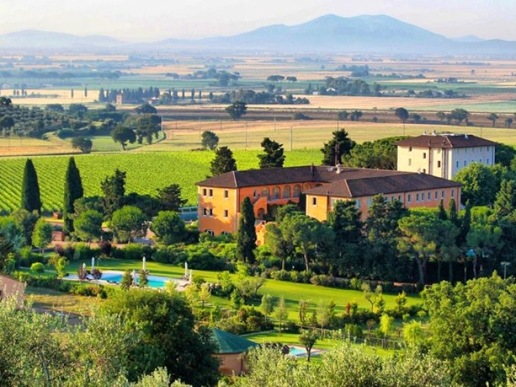 L'Andana Tenuta la Badiola Tuscany Hotel Spa romantico con encanto