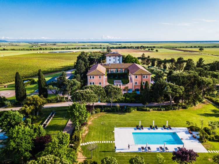 L'Andana Tenuta la Badiola Tuscany Hotel Spa romantico con encanto