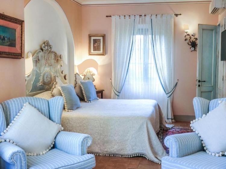 Il Falconiere luxus hotel en Cortona