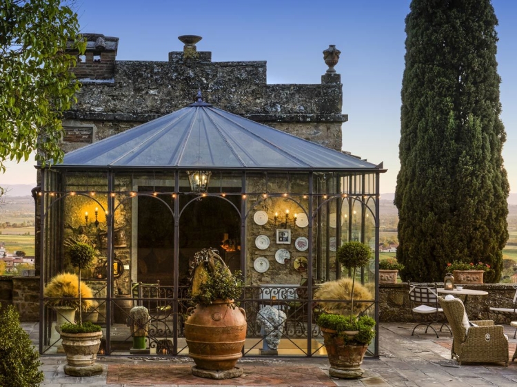Il Falconiere hotel de lujo romantico con encanto en toscana