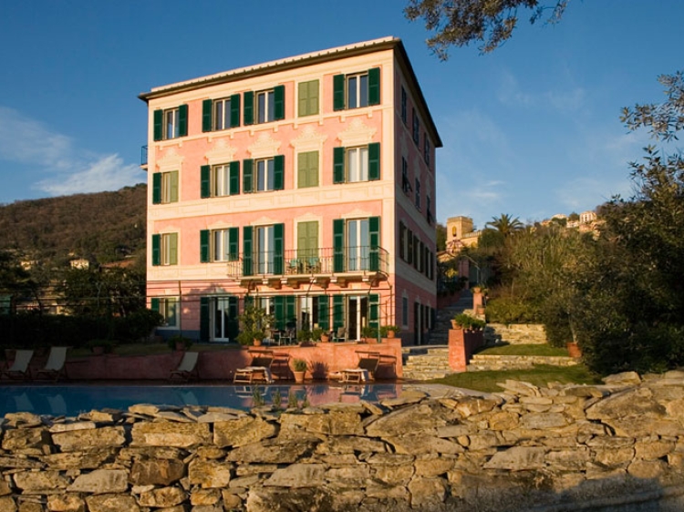 Villa Rosmarino Boutique Hotel Camogli Portofino Italia de diseño