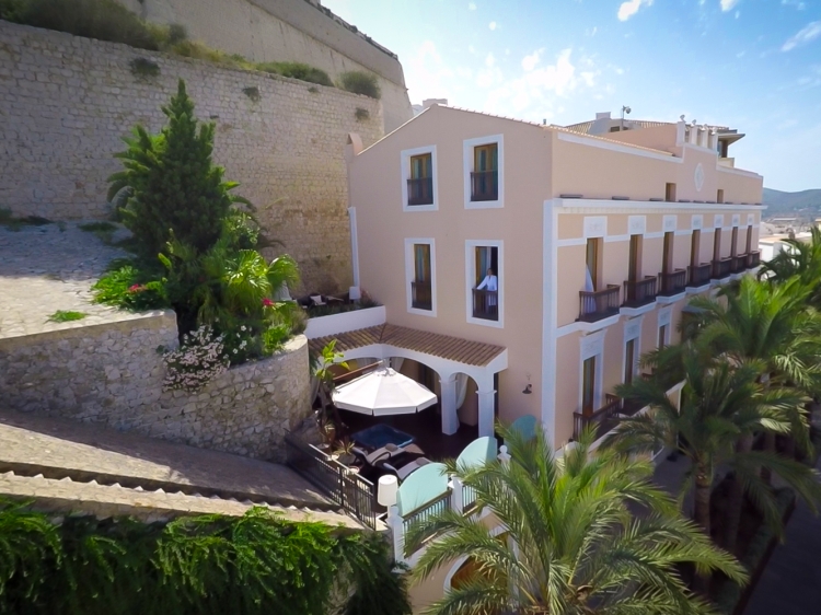 Hotel Mirador de Dalt Vila ibiza boutique hip con encanto