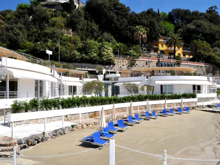Hotel del Lido Clerici Liguria Hotel en la playa vista mar