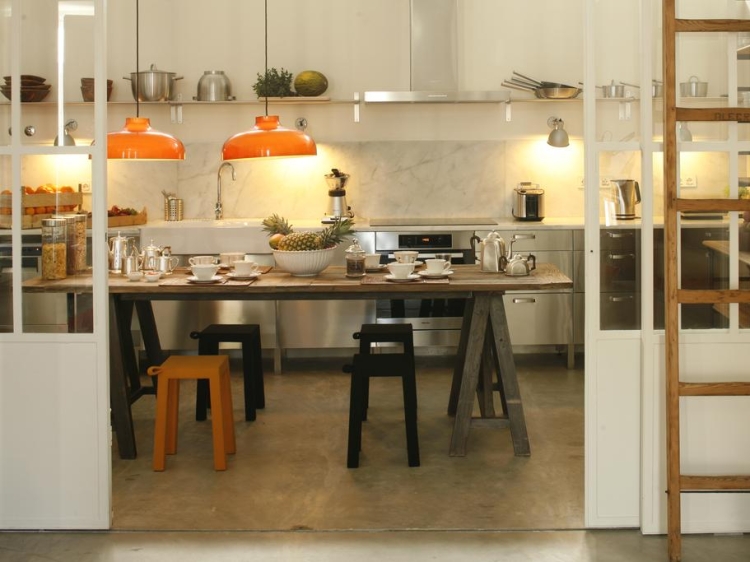 Casa das Janelas com Vista – cocina